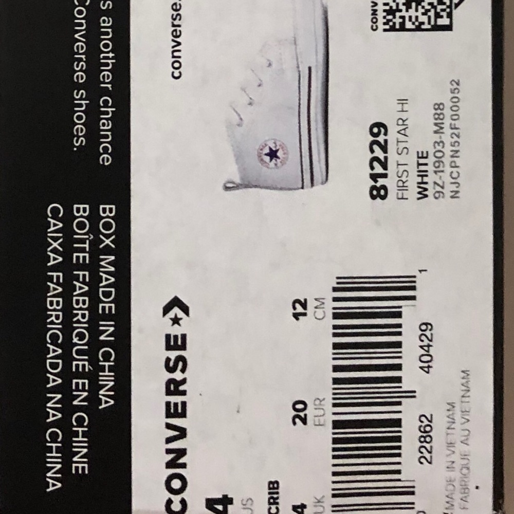 Infant first star Converse - Picture 2 of 4
